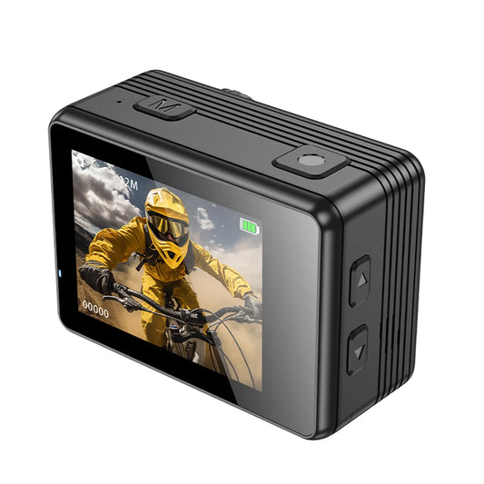 Cámara de Acción Hoco DV103 con Doble Pantalla (1080p, 30m, Color)