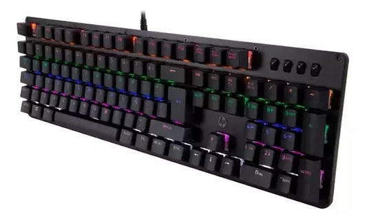 Teclado Gamer HP GK100 Mecánico RGB