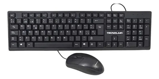 Teclado + Mouse Alámbricos Tecnolab TL623