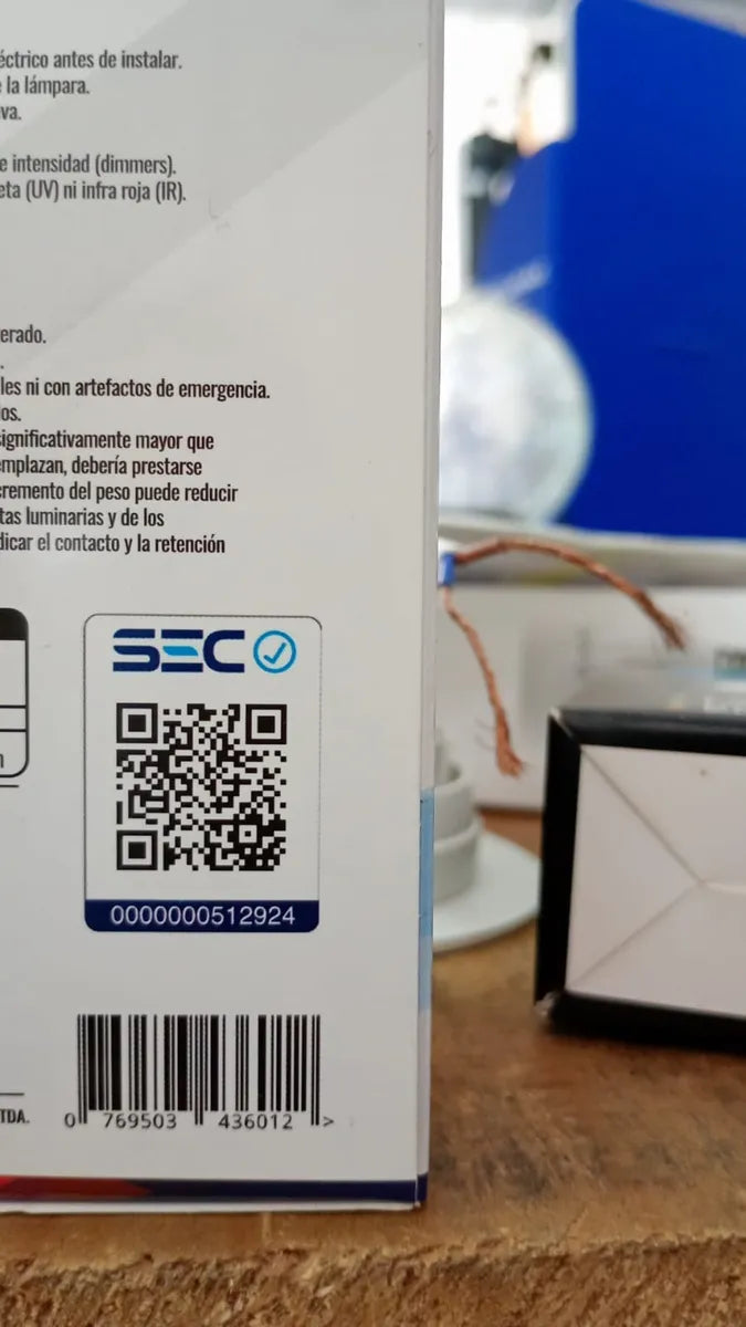 Ampolleta LED Logic A60 9W 800 lm E27 (Luz Fría 6500K) – Pack 2