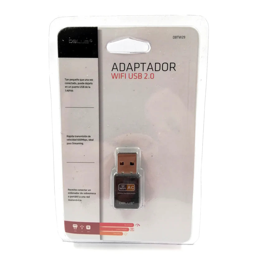 Adaptador WiFi DBlue DBTW29 USB 2.0 Dual Band