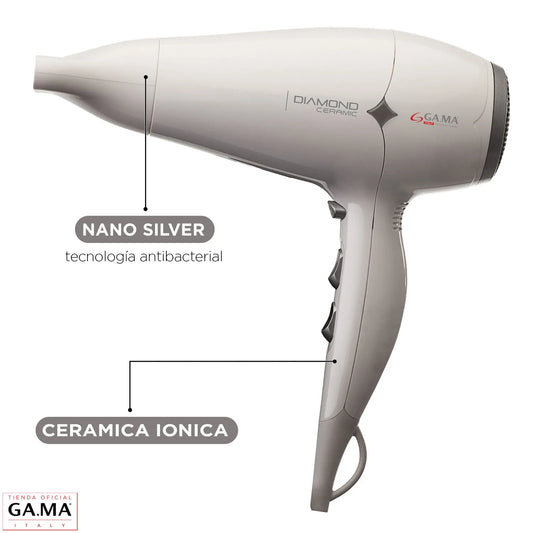 Secador Gama Diamond Ceramic 1900–2300 W