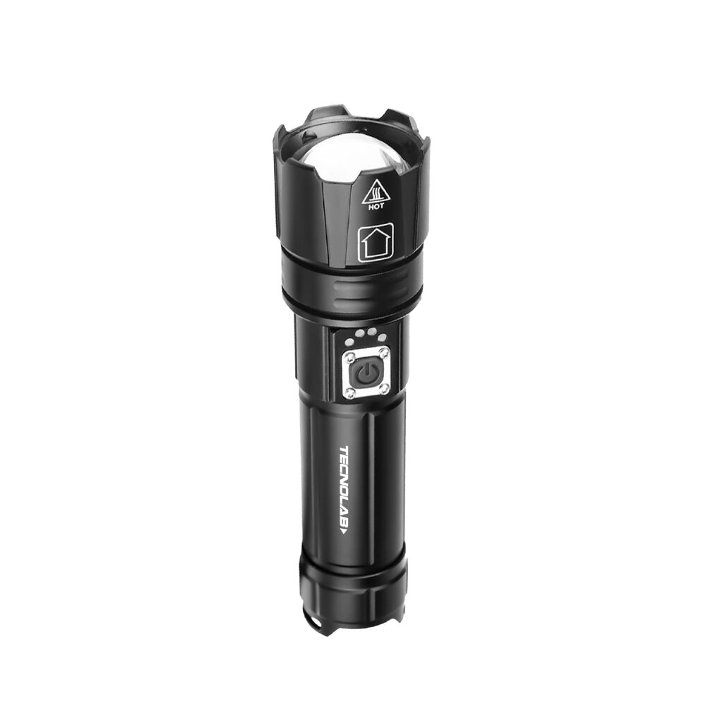 Linterna Tecnolab TL543 LED Zoom Telescópico