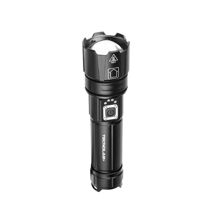 Linterna Tecnolab TL543 LED Zoom Telescópico