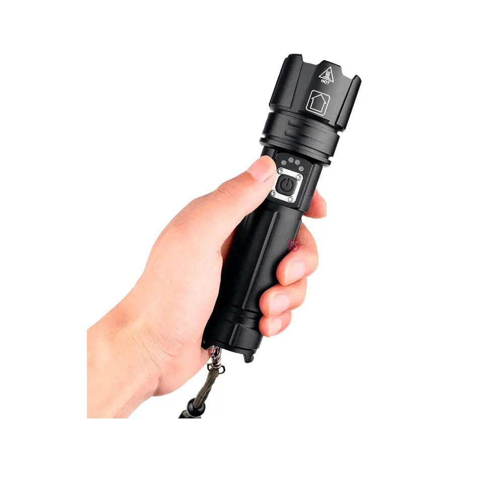 Linterna Tecnolab TL543 LED Zoom Telescópico