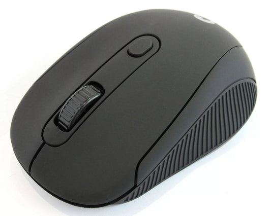Mouse Inalámbrico Fiddler FD223B 2.4GHz Óptico con 2 Pilas AAA (Negro)