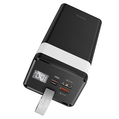 Cargador Powerbank Hoco J86 40.000mAh 22.5W con Pantalla LED (Negro)