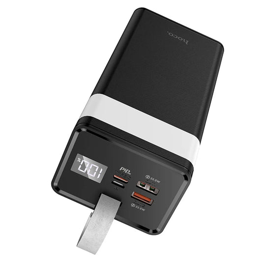 Cargador Powerbank Hoco J86 40.000mAh 22.5W con Pantalla LED (Negro)