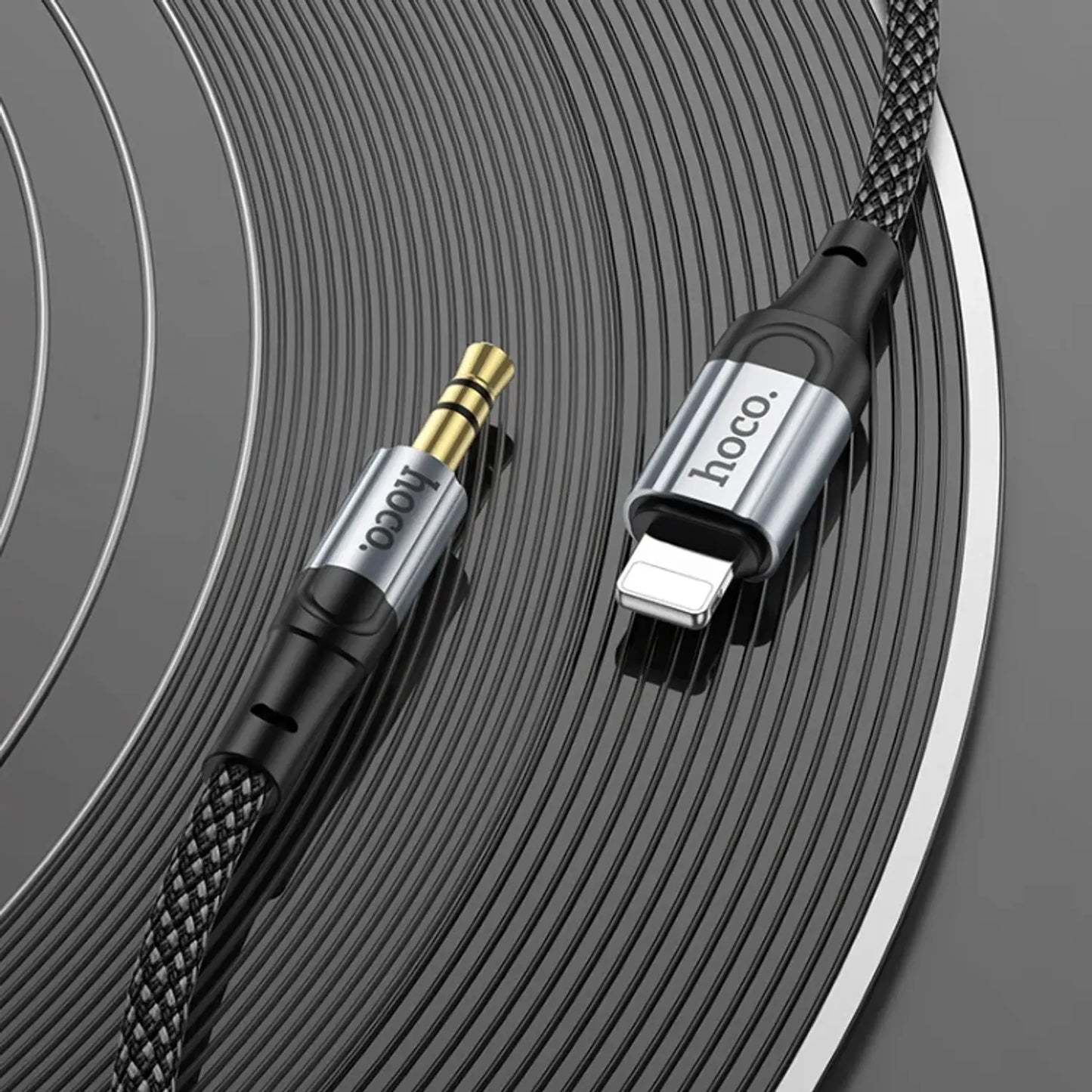 Cable de Audio Hoco UPA26 Lightning a Jack 3.5 mm (1 m)