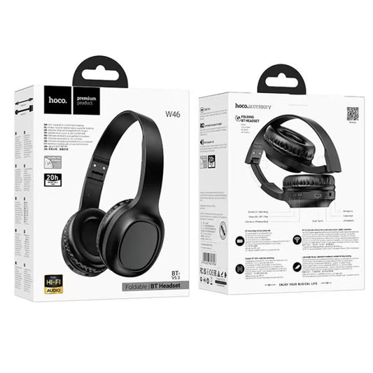 Audífonos Hoco W46 Charm Over Ear Bluetooth 5.3 (20 hrs)
