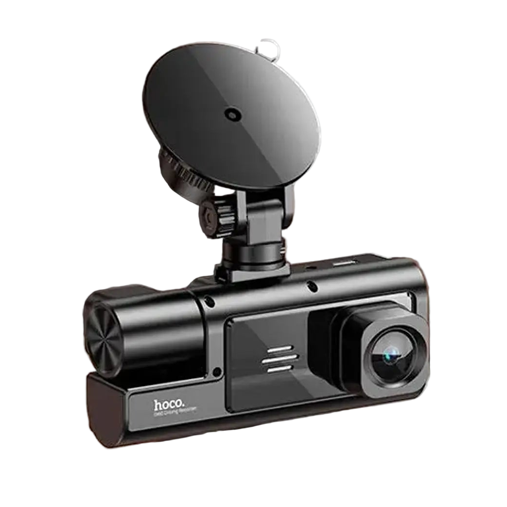 Cámara para Auto Hoco DI60 World DVR 3 Cámaras (720p, Gran Angular)
