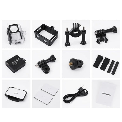 Cámara de Acción Hoco DV103 con Doble Pantalla (1080p, 30m, Color)