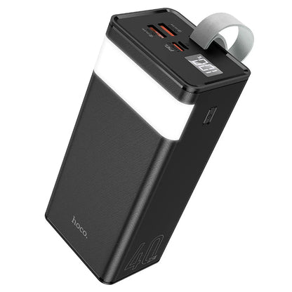 Cargador Powerbank Hoco J86 40.000mAh 22.5W con Pantalla LED (Negro)