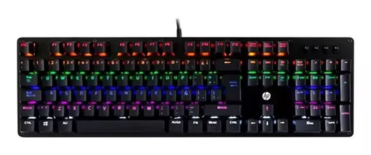 Teclado Gamer HP GK100 Mecánico RGB