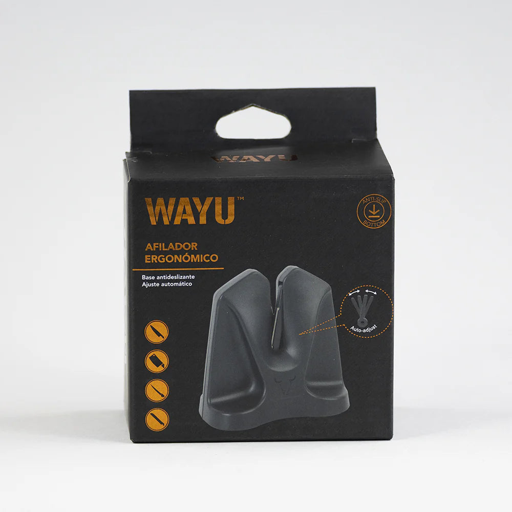 Afilador Manual Ergonómico para Cuchillos de Cocina - Wayu