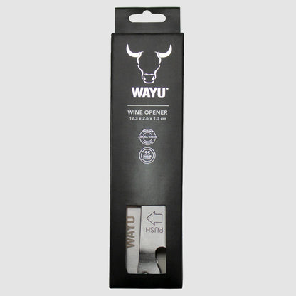 Abridor de Vino Sacacorchos Acero Inox - Wayu
