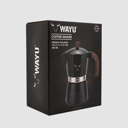 Cafetera Italiana 450 ml Aluminio - Wayu