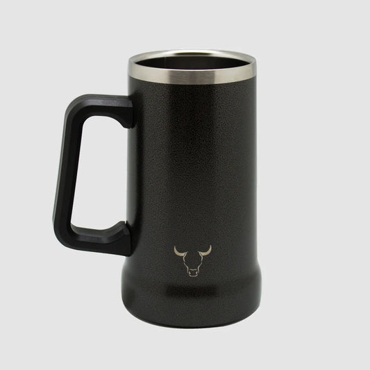 Beer Mug Stainless 750 ml Acero Inox Negro - Wayu