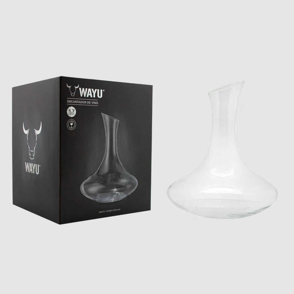 Decantador de Vino de Cristal 1.7 L - Wayu