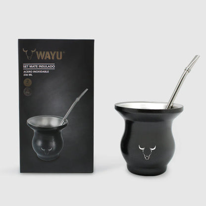 Mate Acero Inox 236 ml con Bombilla - Wayu