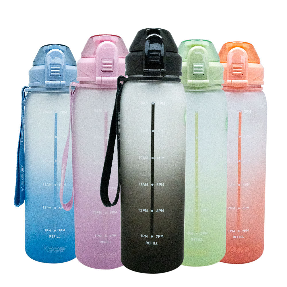 Botellas medidas Rubber 1L