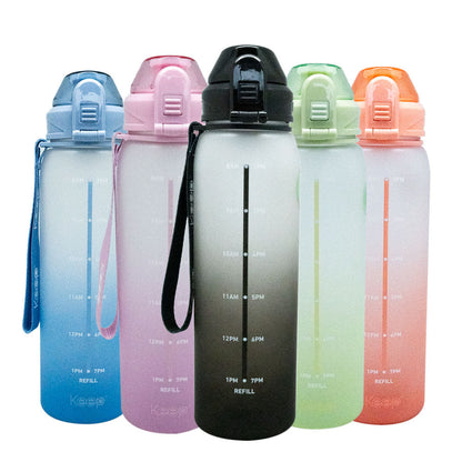 Botellas medidas Rubber 1L