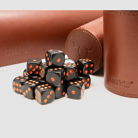 Juego de Cachos con Dados y Cubilete - Wayu