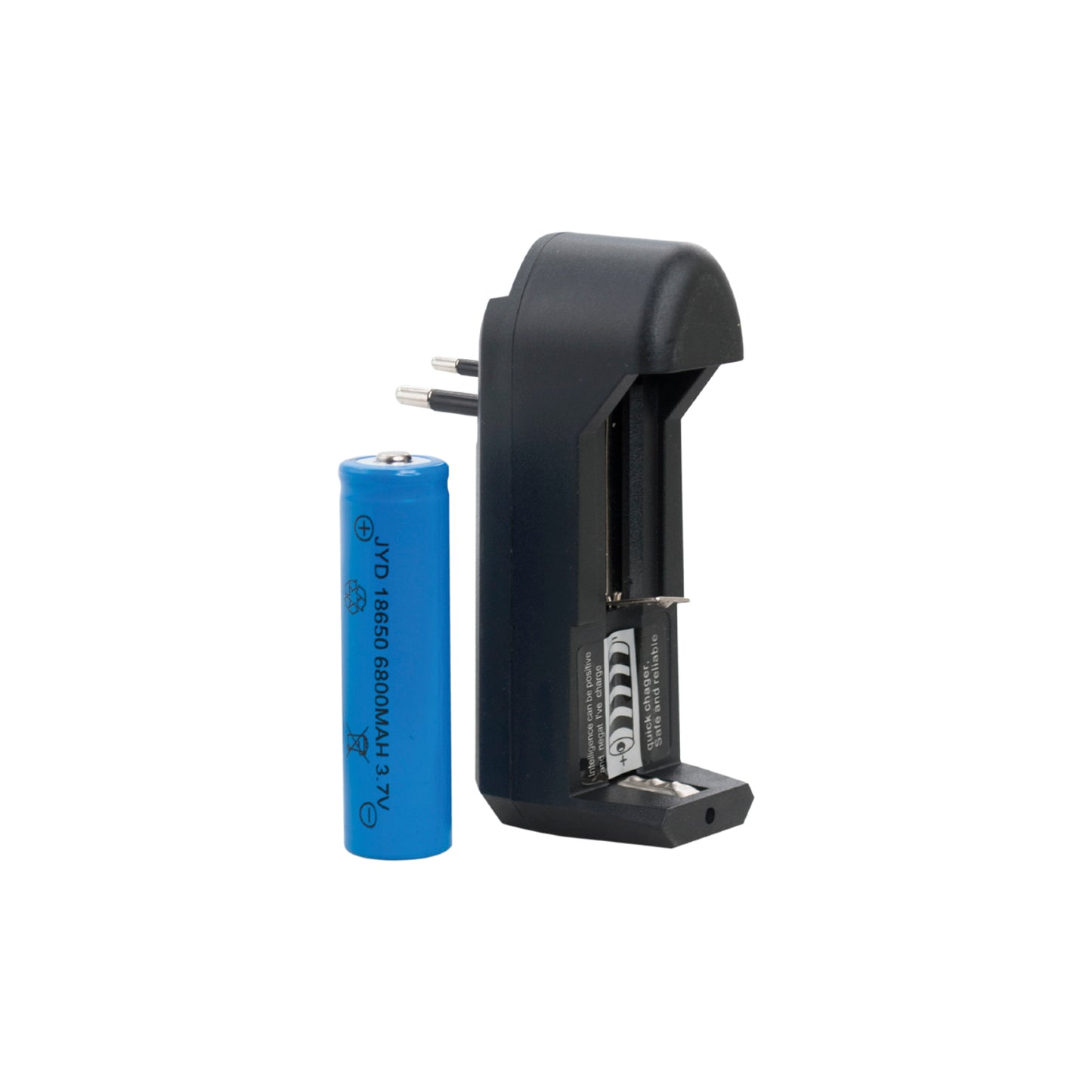 Linterna Táctica Powerlab 8504 LED 1000lm IPX4 con Zoom y Batería 18650