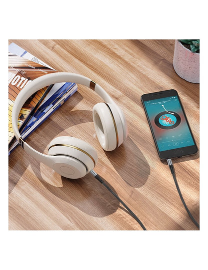 Cable Adaptador Hoco UPA26 AUX 3.5 mm a 3.5 mm (1 m, Negro)