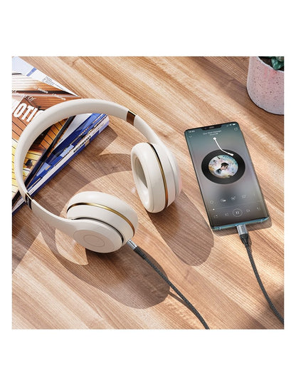 Cable Adaptador Hoco UPA26 USB-C a Jack 3.5 mm (1 m)