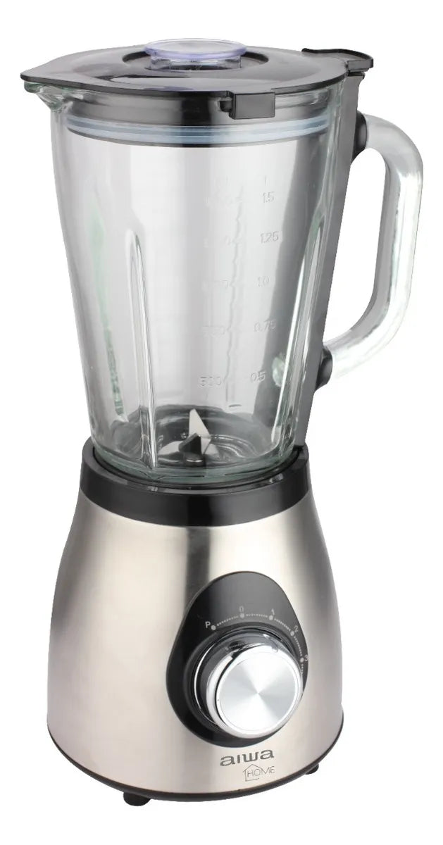 Licuadora Aiwa 1.5 L Vidrio 500 W Pica Hielo