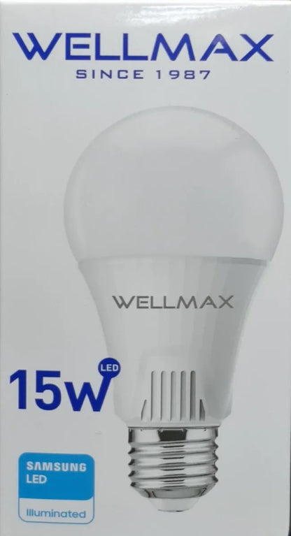 Ampolleta LED 15W E27 Alta Potencia (Blanco Frío)