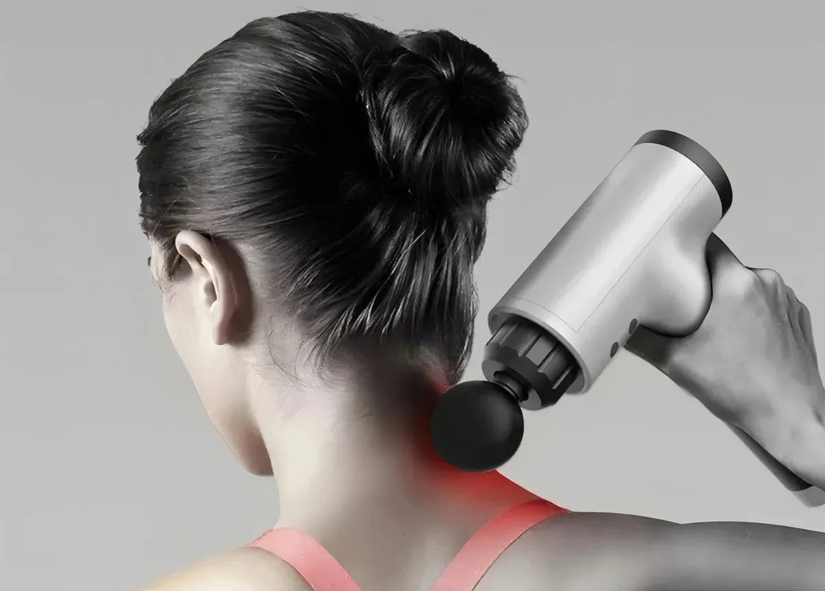 Masajeador Muscular Fascial Gun RH-320 6 Velocidades