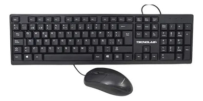 Teclado + Mouse Alámbricos Tecnolab TL623