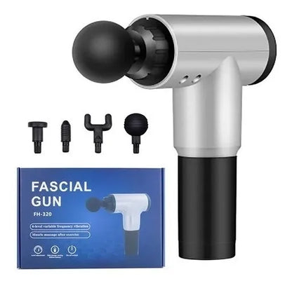Masajeador Muscular Fascial Gun RH-320 6 Velocidades