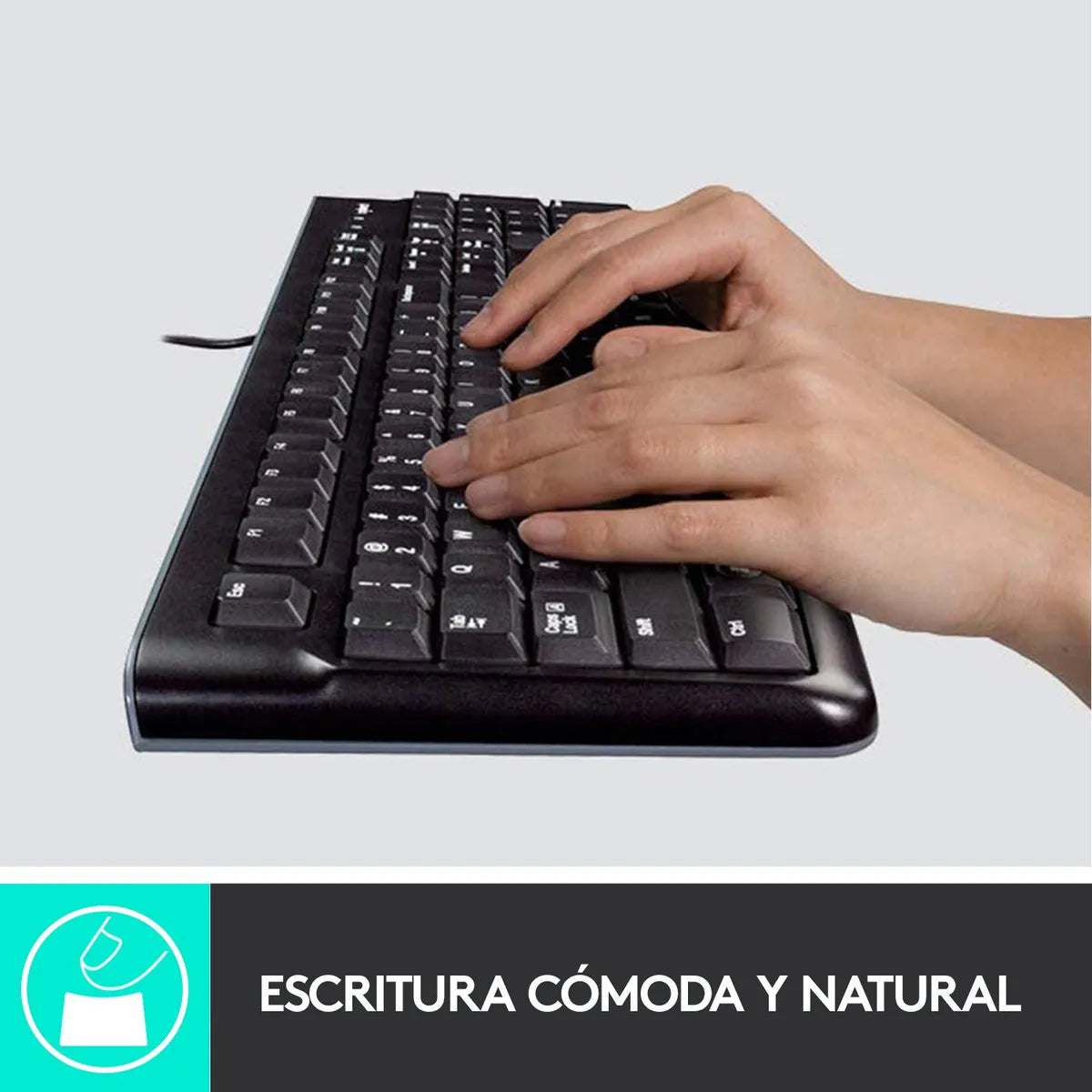 Teclado + Mouse Alámbricos MK120