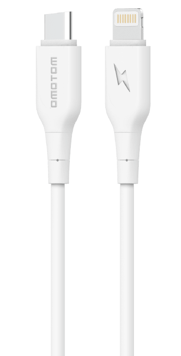 Cargador de Pared Motomo MO-313C 25W USB + USB-C + Cable USB-C a Lightning (1 m)