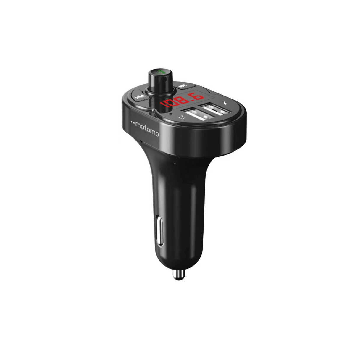 Cargador de Auto Car Kit MO-02 3.1A con Transmisor FM Bluetooth