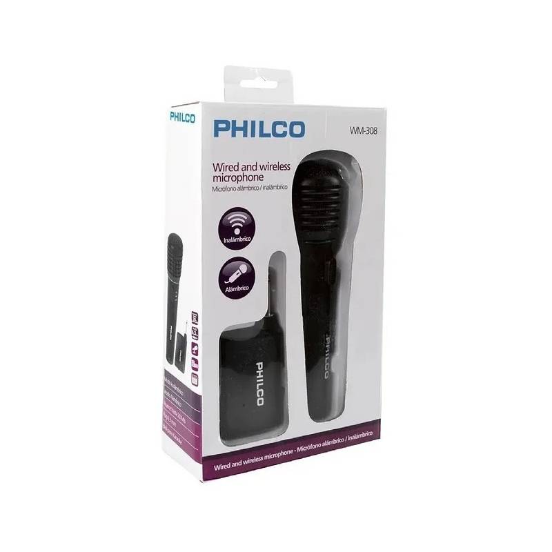 Micrófono Inalámbrico Philco WM308