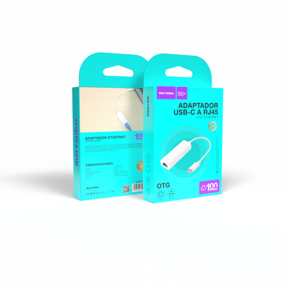Adaptador Ethernet USB-C a RJ45 (MO-RJ45)