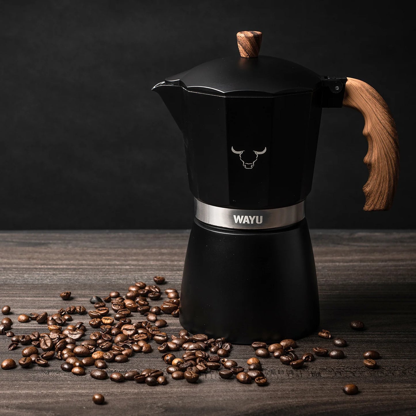 Cafetera Italiana 450 ml Aluminio - Wayu