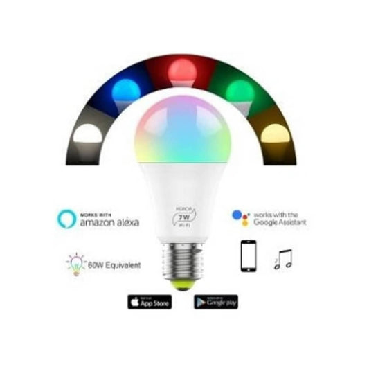 Ampolleta Smart LED Megabright A60 10W E27 WiFi (Multicolor)