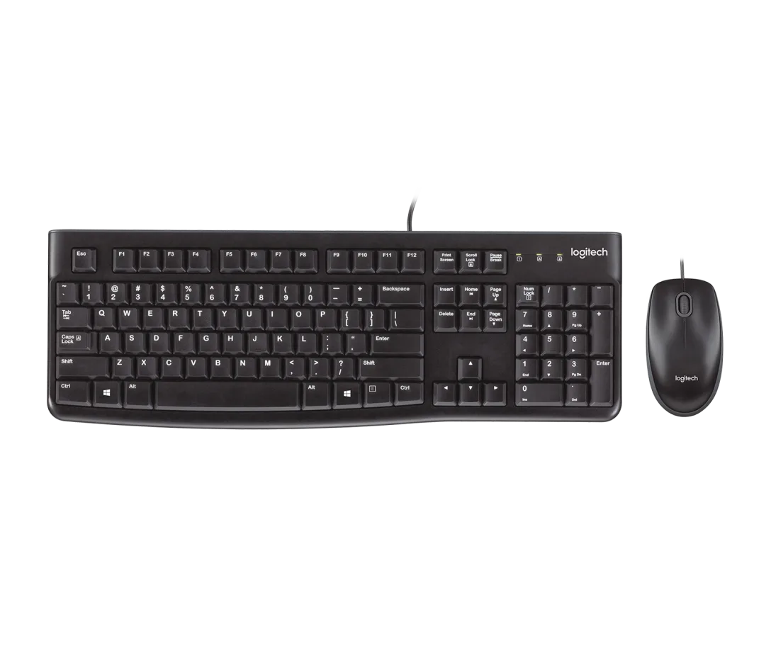 Teclado + Mouse Alámbricos MK120