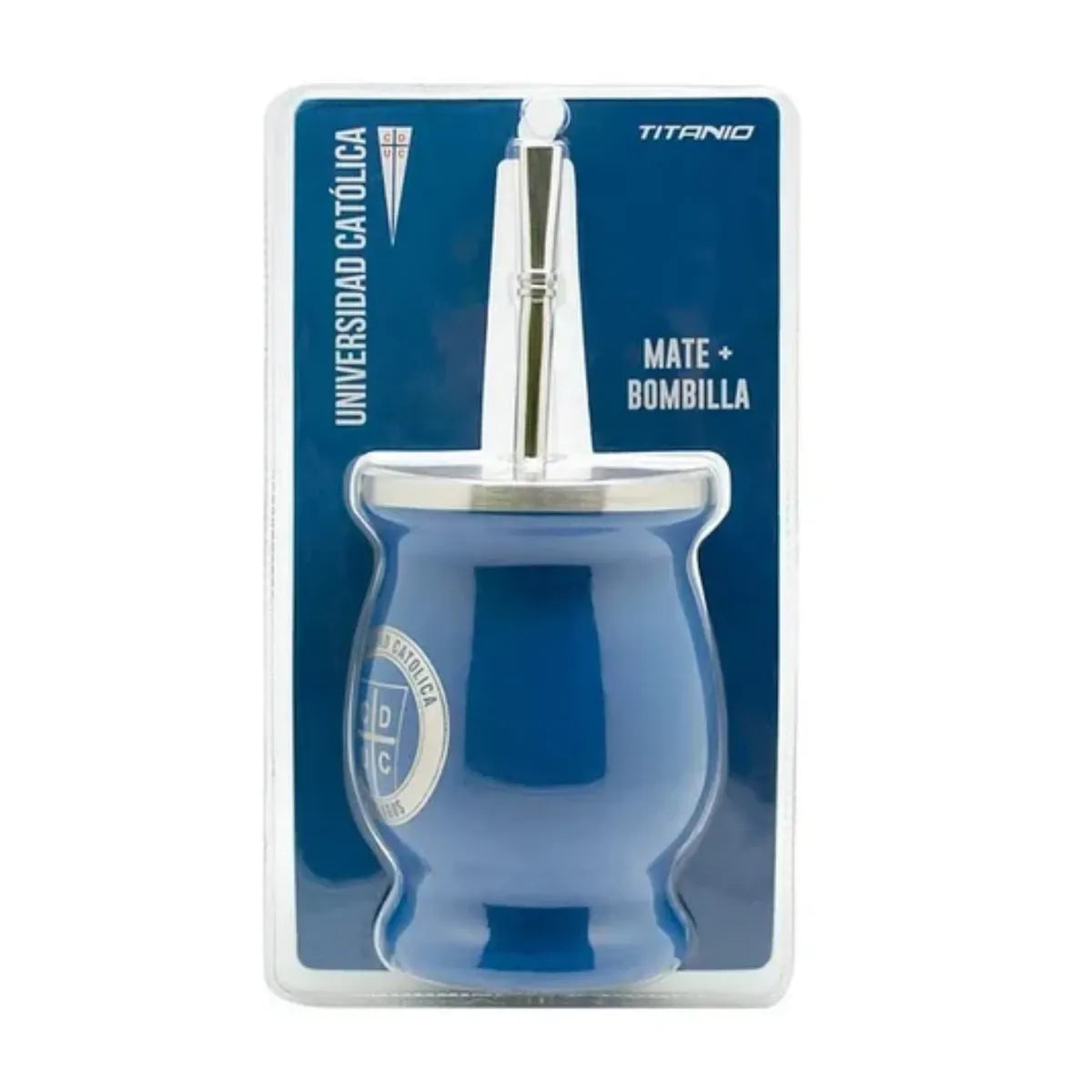 Mug mate con bombilla U católica (200mL)