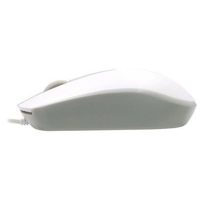 Mouse HP M10 Alámbrico USB con Sensor 1200 DPI (Blanco)